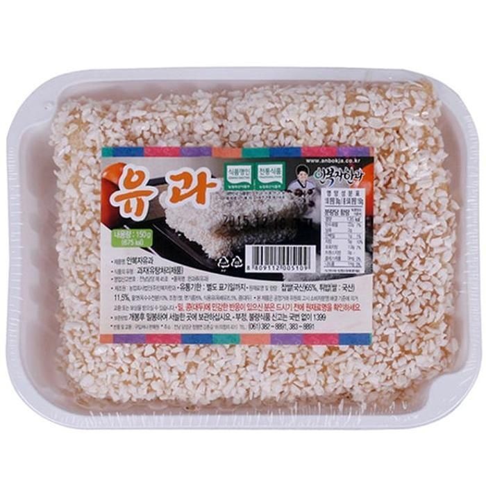 [패션플러스][주식회사 브이와이][JH6QO52R_52EF]안복자유과 찹쌀유과 산자 제사음식 150g (30831667A)