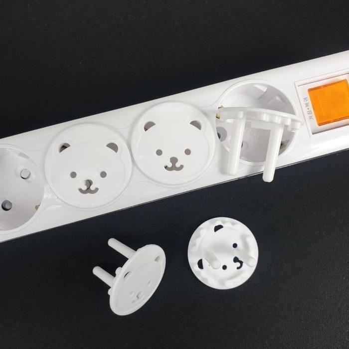 [패션플러스][주식회사 브이와이][JHP97R0Q_51C5]콘센트 보호 아기곰 보호캡 10P 안전커 (29003213A)