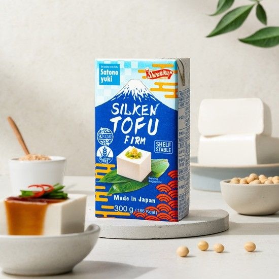 실큰 두부 보관기능 올린 고소한 멸균 두부 300g 12팩