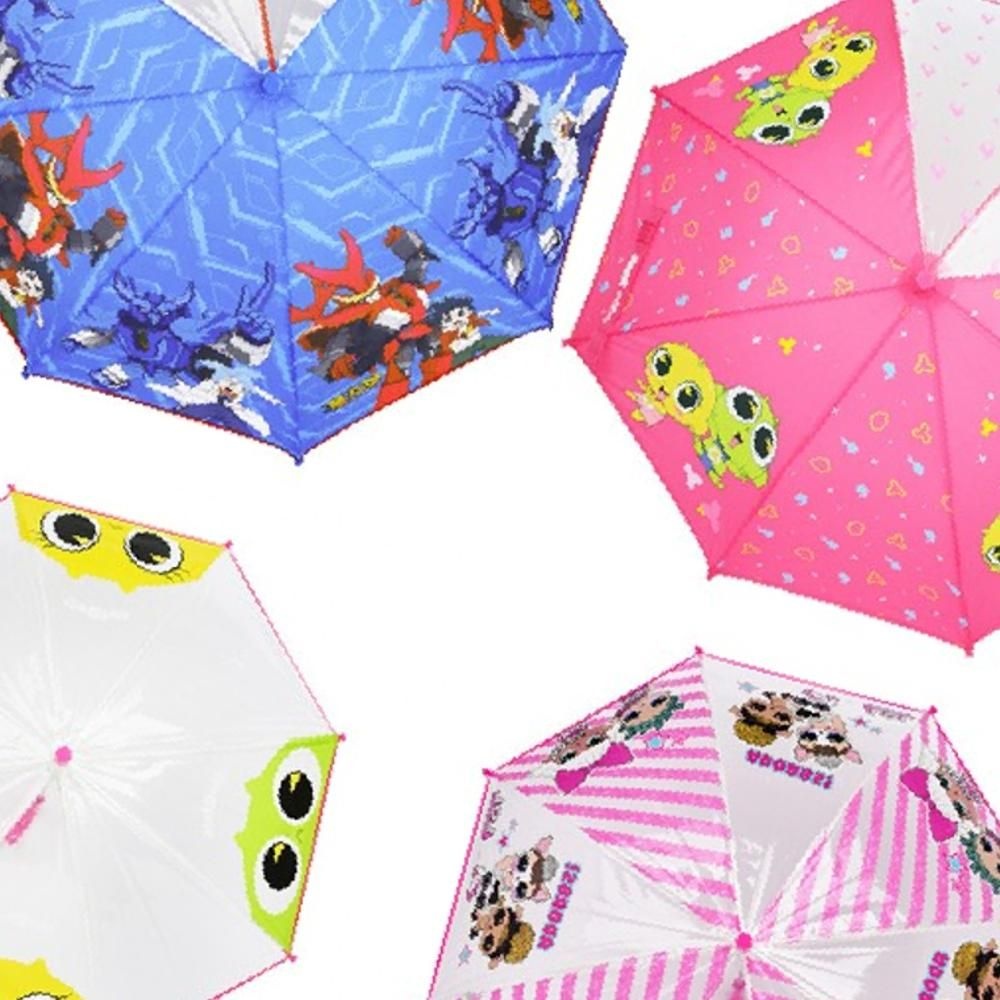 서울트레이딩 아동 캐릭터 장우산 모음 신비한아파트 엘오엘 벅스봇 어린이 투명 자동우산