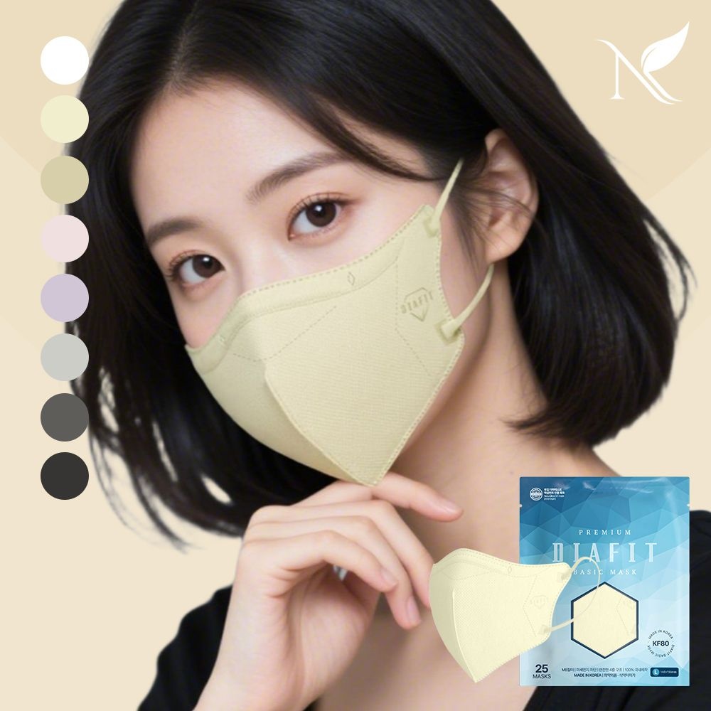 [온누리상품] 다이아핏 새부리형 KF94 50매입+50매입 파우치형 대형/중형/소형