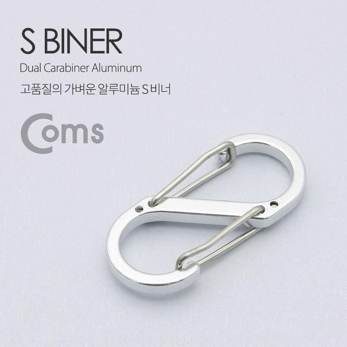 [패션플러스][주식회사 브이와이][JHO70837_53DJ]pc케이블 듀얼 카라비너 잠김고리) (31710930A)