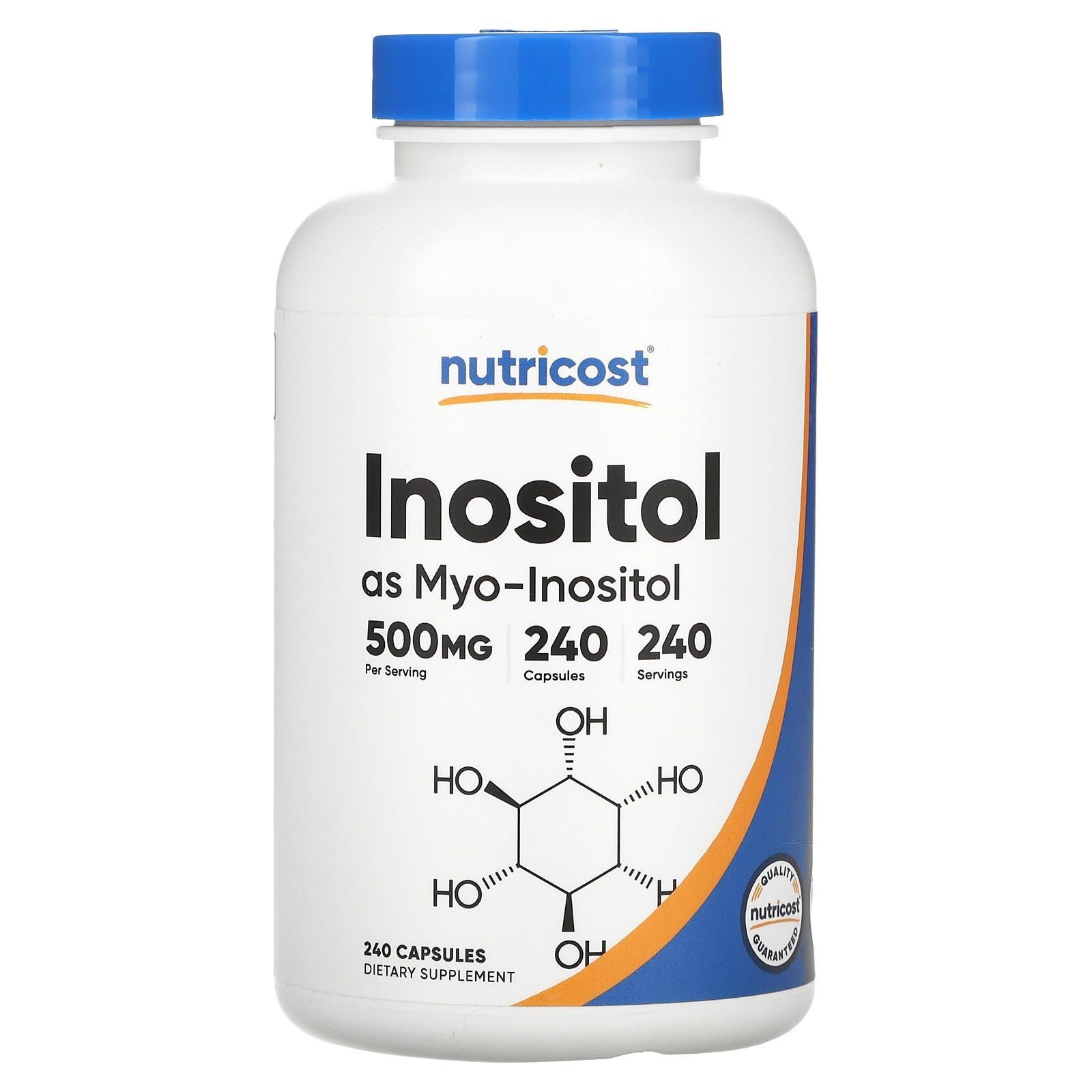 [해외] 뉴트리코스트 미오 이노시톨 500mg 240캡슐