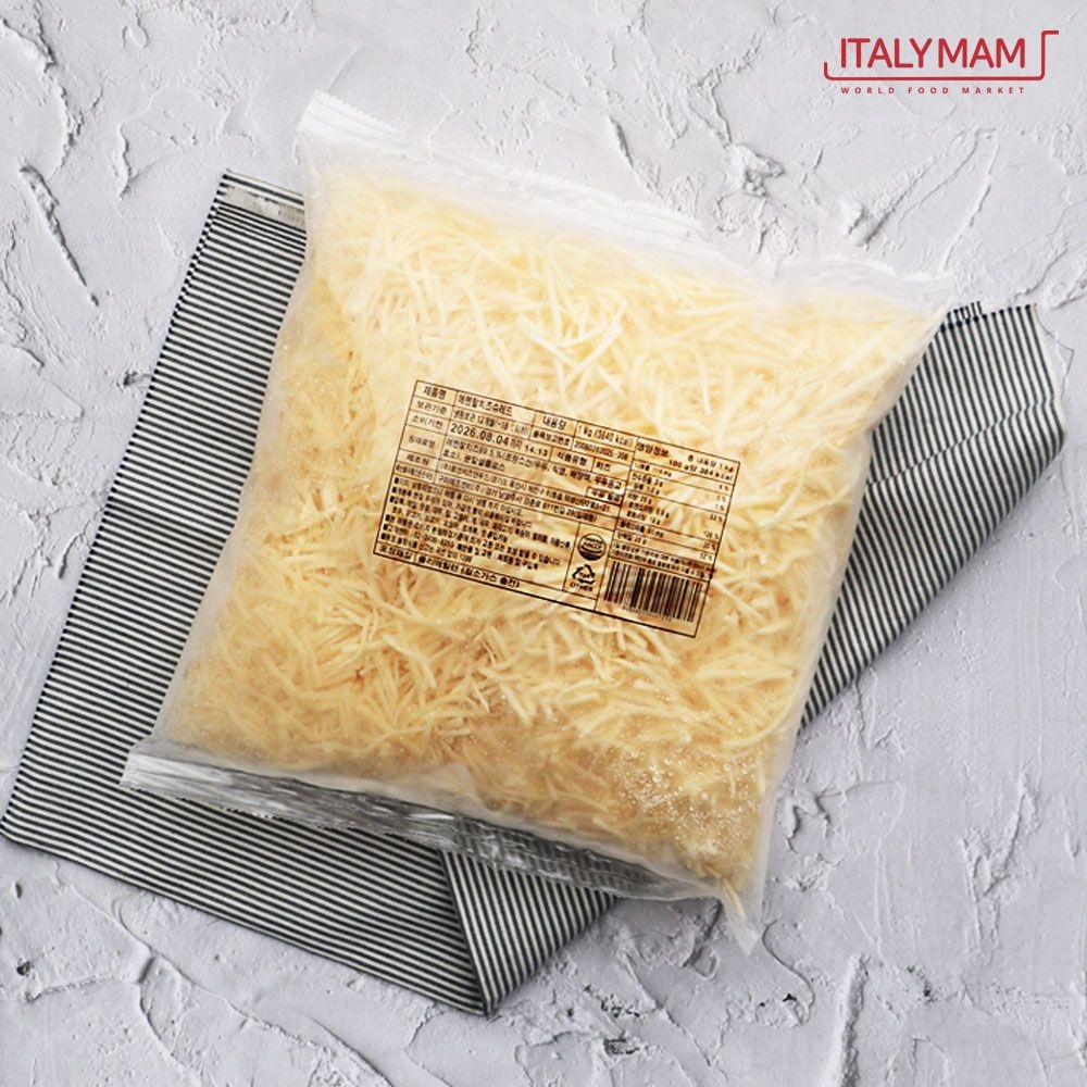 LATTE MONTAGNA ALTO ADIGE... 로젠 프랑스산 에멘탈 치즈 슈레드 1kg 냉동