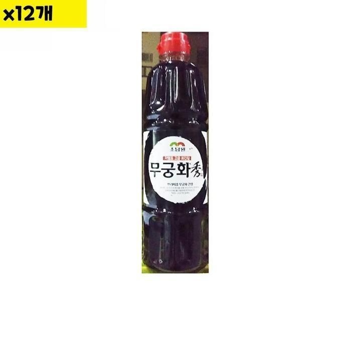 [패션플러스][주식회사 브이와이][JHOM4S80_52ER]도매 양조간장 무궁화 초담원 0.9L x12개 (30838086A)