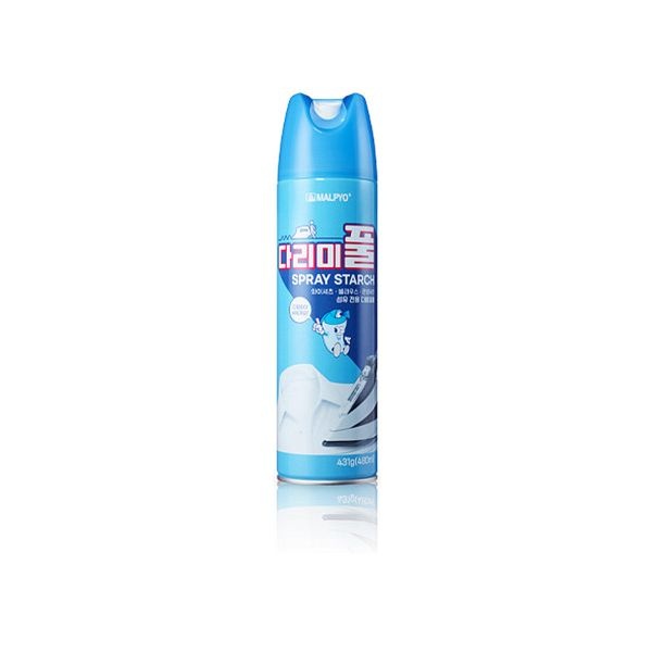 말표 다리미풀 480ml 정전기 방지 세탁소 스프레이 고급 의류 다림질풀