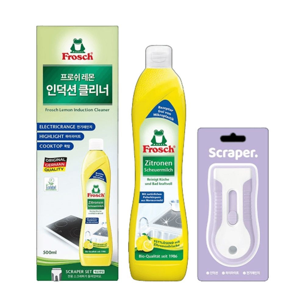 [롯데백화점]  프로쉬 레몬 인덕션클리너 세트 500ml