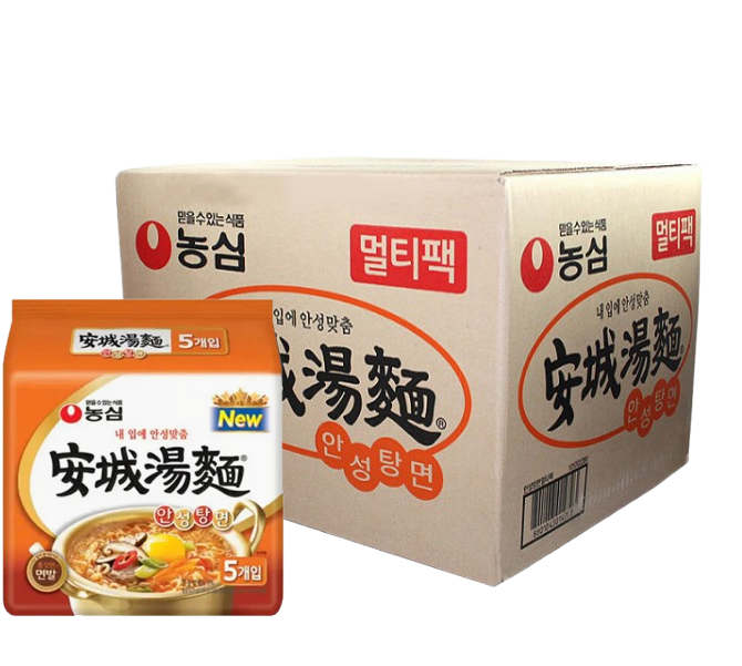 [농심] 안성탕면 5개입*1봉/5개입*2봉/5개압*4봉/40개입*1박스