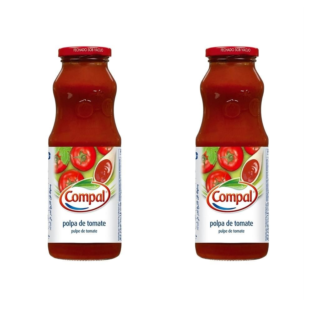 COMPAL [해외] COMPAL 토마토 펄프 500g 2팩 COMPAL tomato pulp