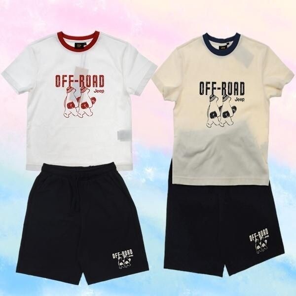 지프키즈 KR2TSU595KR2TPU995 링거 반팔티 셋업RDNA