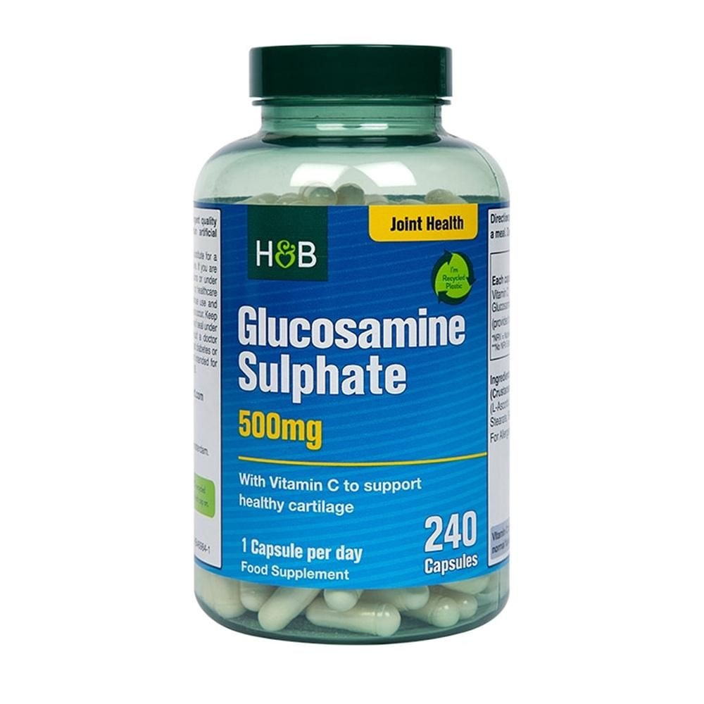 홀랜드앤바렛 글루코사민 500mg 240정 1팩 hollandandbarrett Glucosamine Sulphate 500mg 240 Capsules