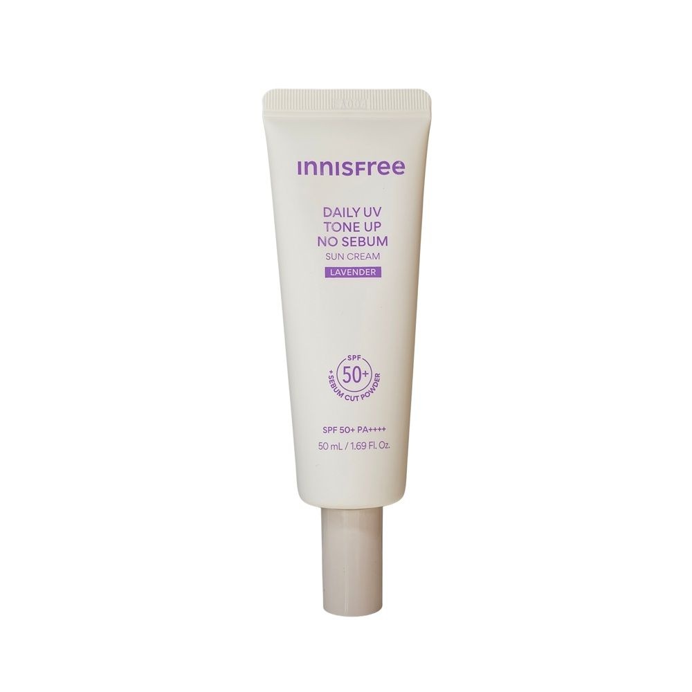 이니스프리 데일리 유브이 톤업 노세범 선크림 라벤더50ml