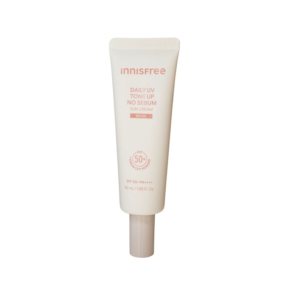 이니스프리 데일리 유브이 톤업 노세범 선크림 베이지50ml