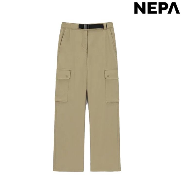 [롯데백화점] 네파 여성 여름 코튼 라이크 아웃도어 일상 세미와이드 등산팬츠 7L41667 LE1221236466