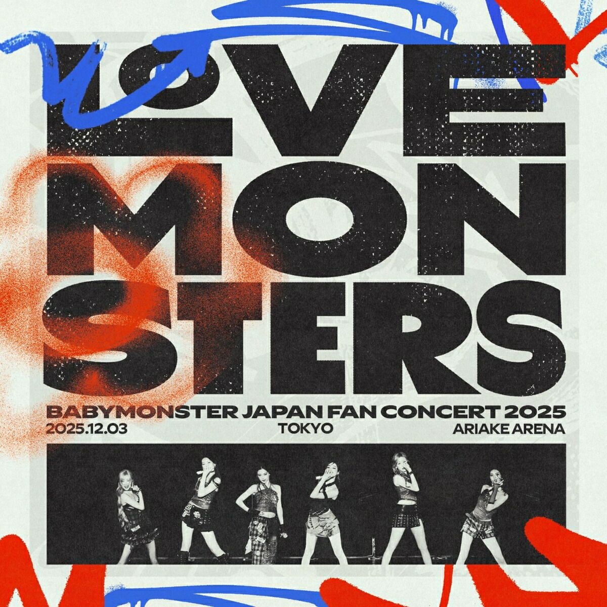 [해외] 베이비몬스터 라이브 앨범 2025 일본 팬 콘서트 LOVE MONSTERS