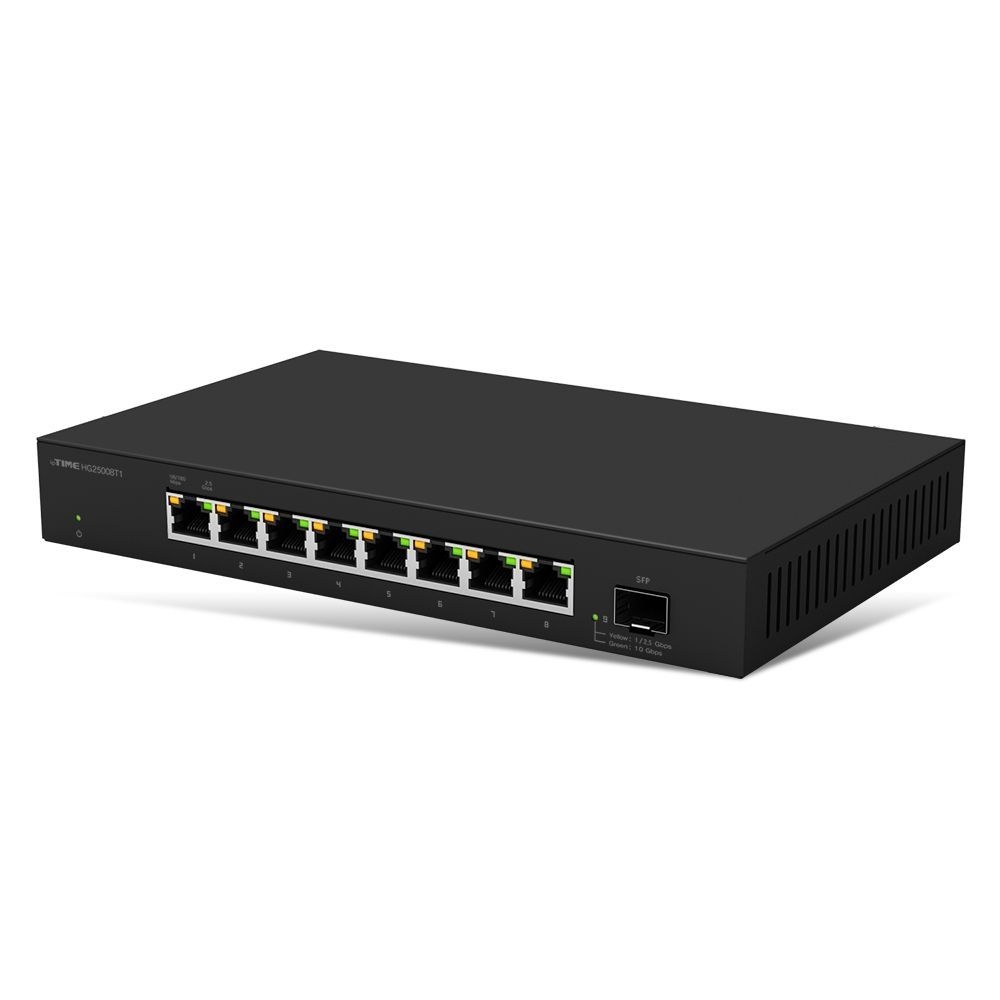 아이피타임 1st IPTIME HG25008T1 스위칭허브 2.5기가 8포트 + SFP 1포트 60Gbps 스위칭용량