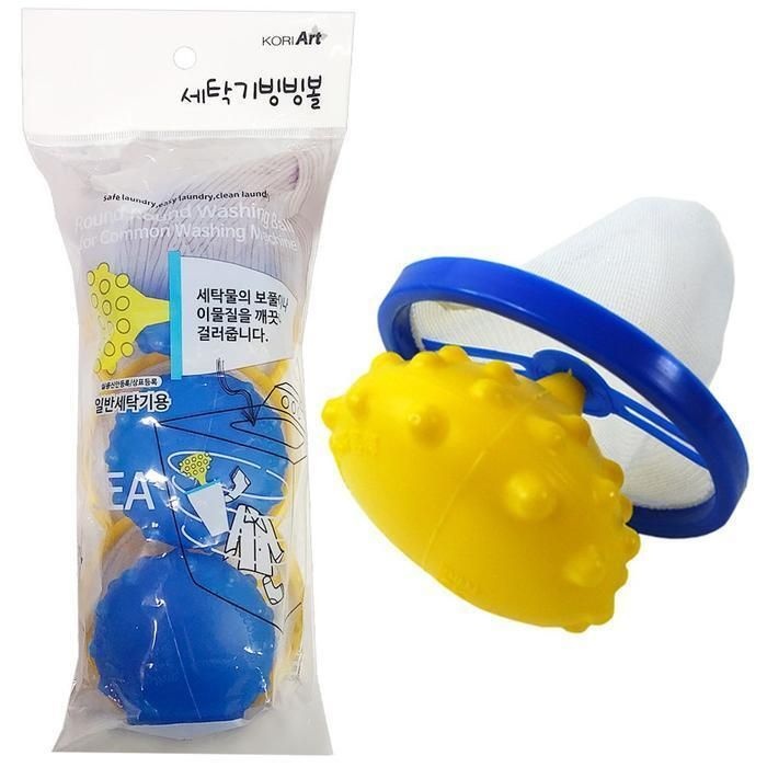 [패션플러스][주식회사 브이와이][JH9981SQ_52CQ]그린 세탁볼 보풀 빙빙볼3개입 B1557 (31382532A)