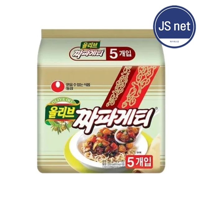 [온누리7%혜택][농심] 짜파게티 5개입 / 15개입 / 20개입 ([농심] 짜파게티 5개입 - 1개)