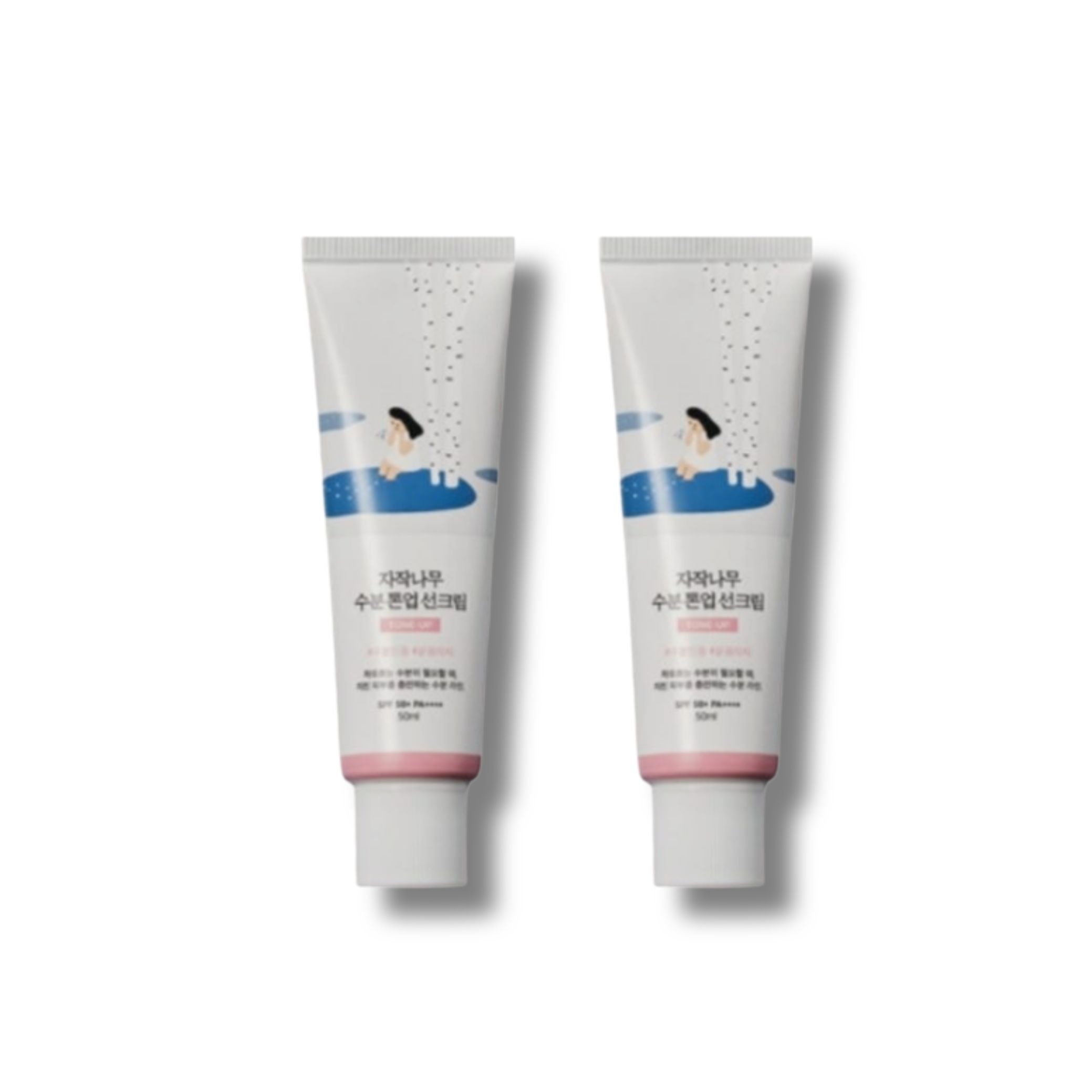 라운드랩 자작나무 수분 톤업 선크림 50ml 1+1