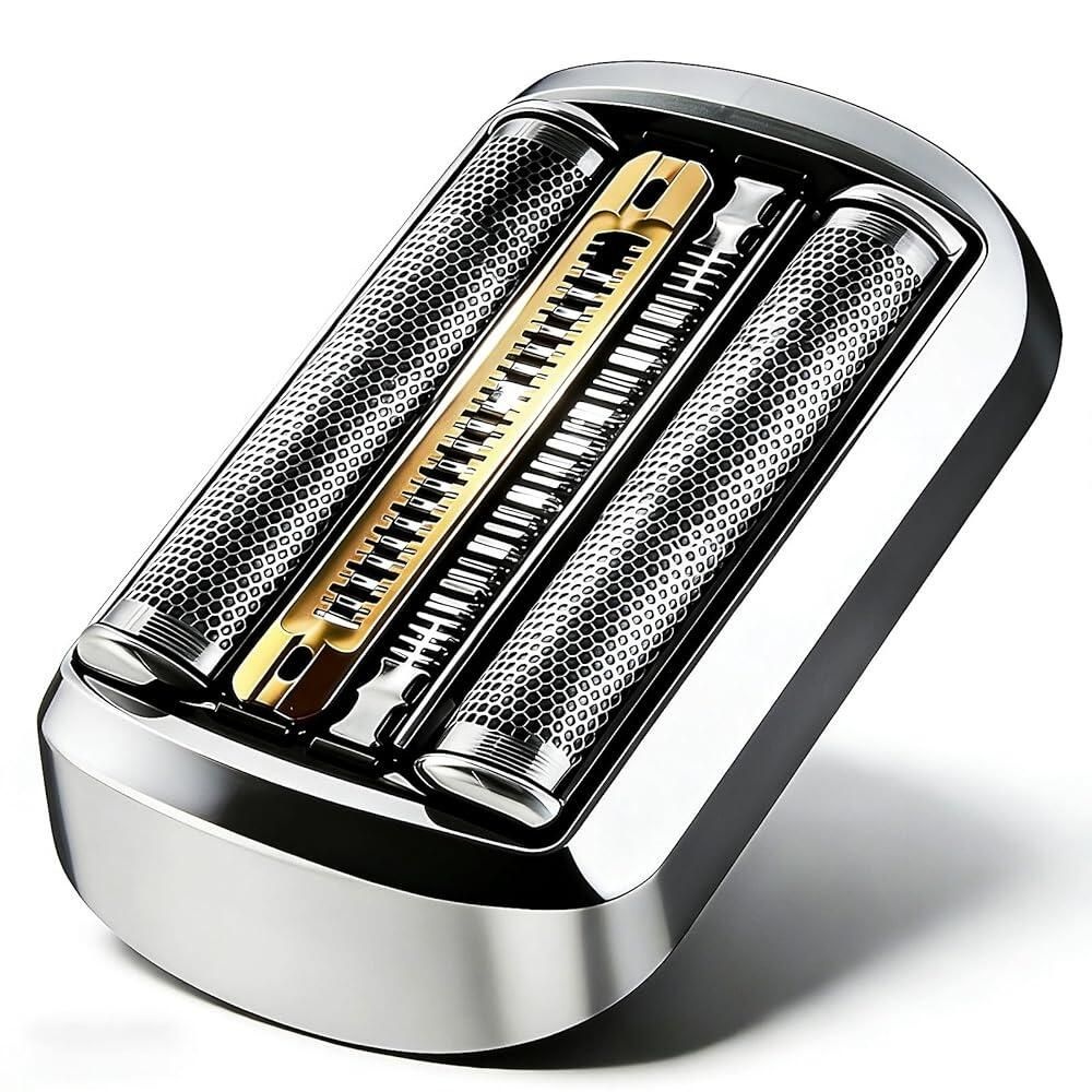 Audoc [해외] 94M 시리즈 9 전기 면도기 헤드 교체 부품 브라운 프로 9290cc 9370cc 9376cc 9293s 9260s 9295cc 9390cc 9330s와 호환 실버/1팩 2457