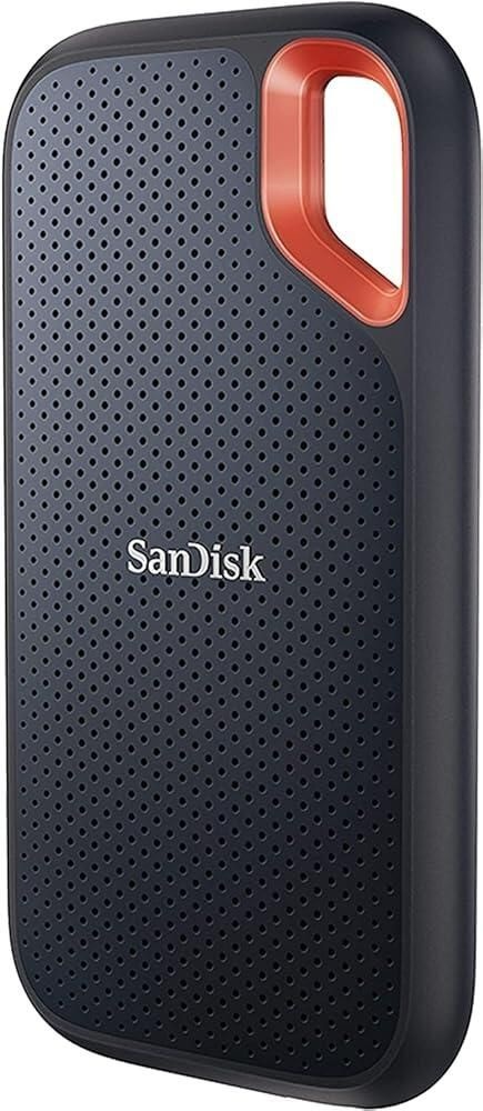 샌디스크 [해외] 샌디스크 E61 익스트림 포터블 외장SSD 8TB 블랙 SDSSDE61-8T00-G25