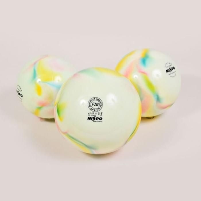 [패션플러스][주식회사 브이와이][JHO95P5U_53DE]체육 학교 리듬 체조볼 리본공 5in (31644502A)