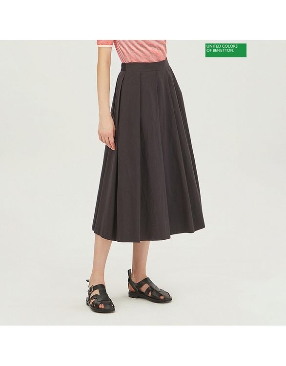 베네통 로첸 롱 스커트 BASK03341_CG