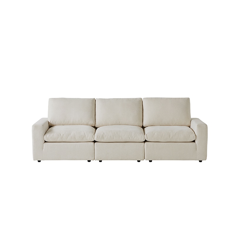 까사미아 [희망일배송] 캄포미니 4인소파_아이보리