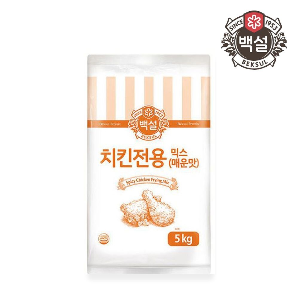 백설 치킨전용믹스 매운맛 5kg