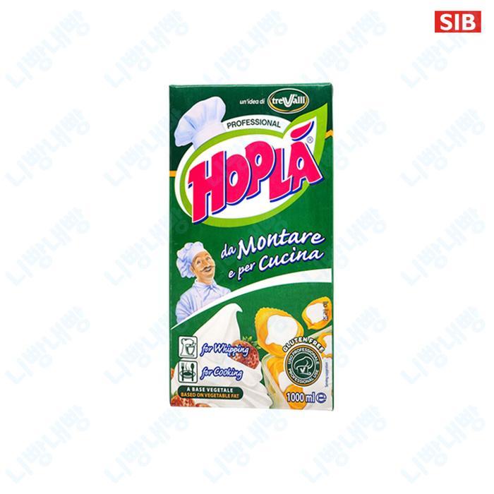 쿠페라떼/이탈리아 홉라 식물성 무가당 생크림 1L 12개 냉장포장무료