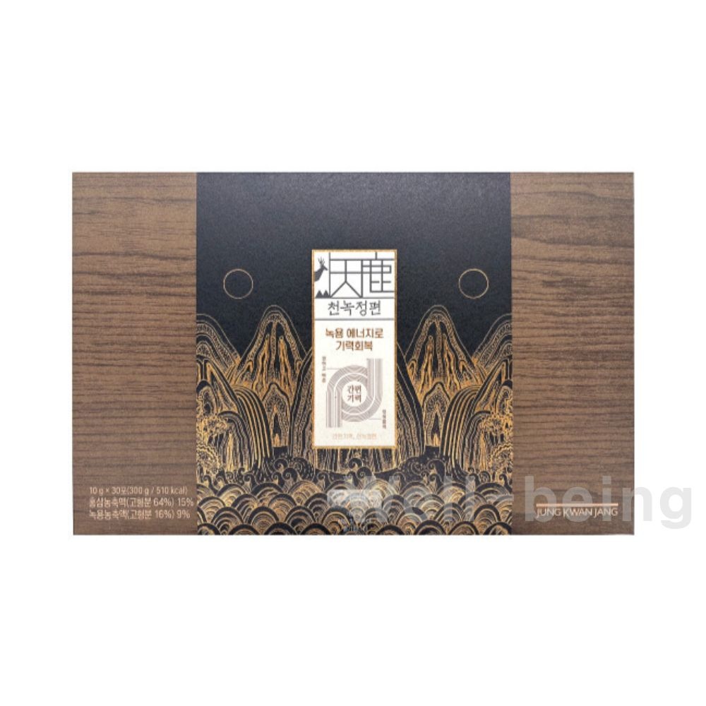 정관장  천녹정편(便) 10g  30포/ 천녹에브리타임 기력부스터