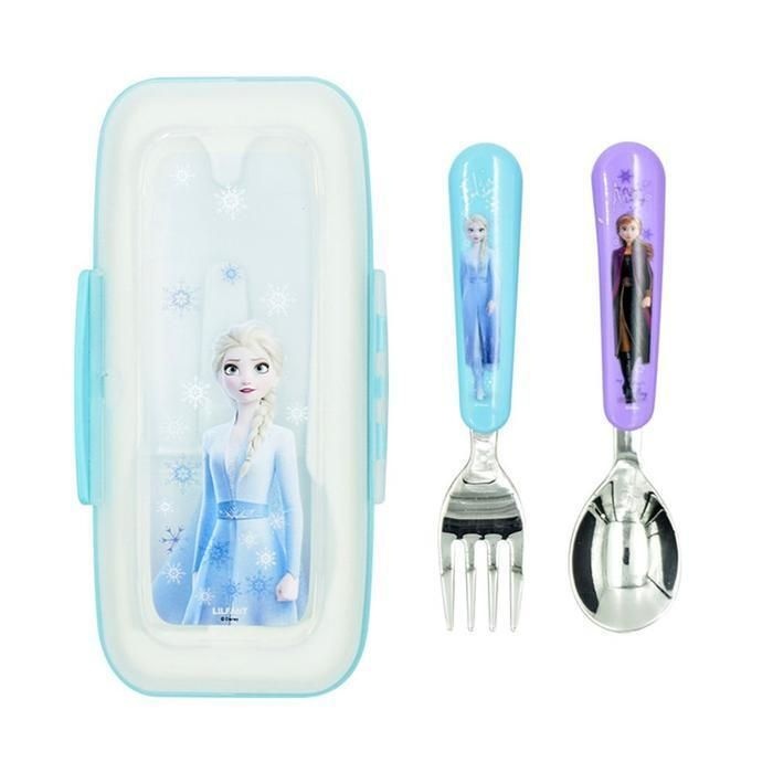 [패션플러스][주식회사 브이와이][JH02P1P5_52C5]스푼포크 투톤케이스 세트 겨울왕국2 (31388791A)