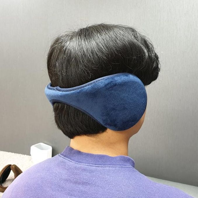 겨울나기 방한제품 프리미엄 방한귀마개 네이비