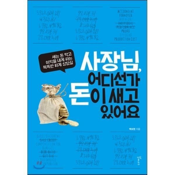 사장님 어디선가 돈이 새고 있어요 : 새는 돈 막고 이익을 내게 하는 똑똑한 회계 상담실