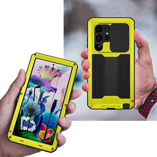 [테일즈]갤럭시S25 케이스/S931 풀바디 캡보호 거치형 메탈케이스