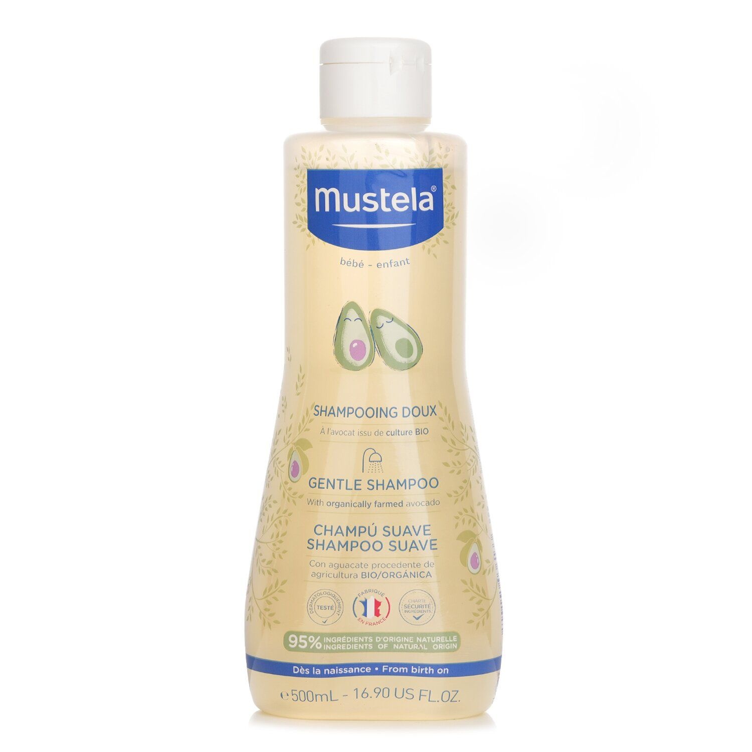 [해외] 무스텔라 젠틀 샴푸  500ml/16.9oz
