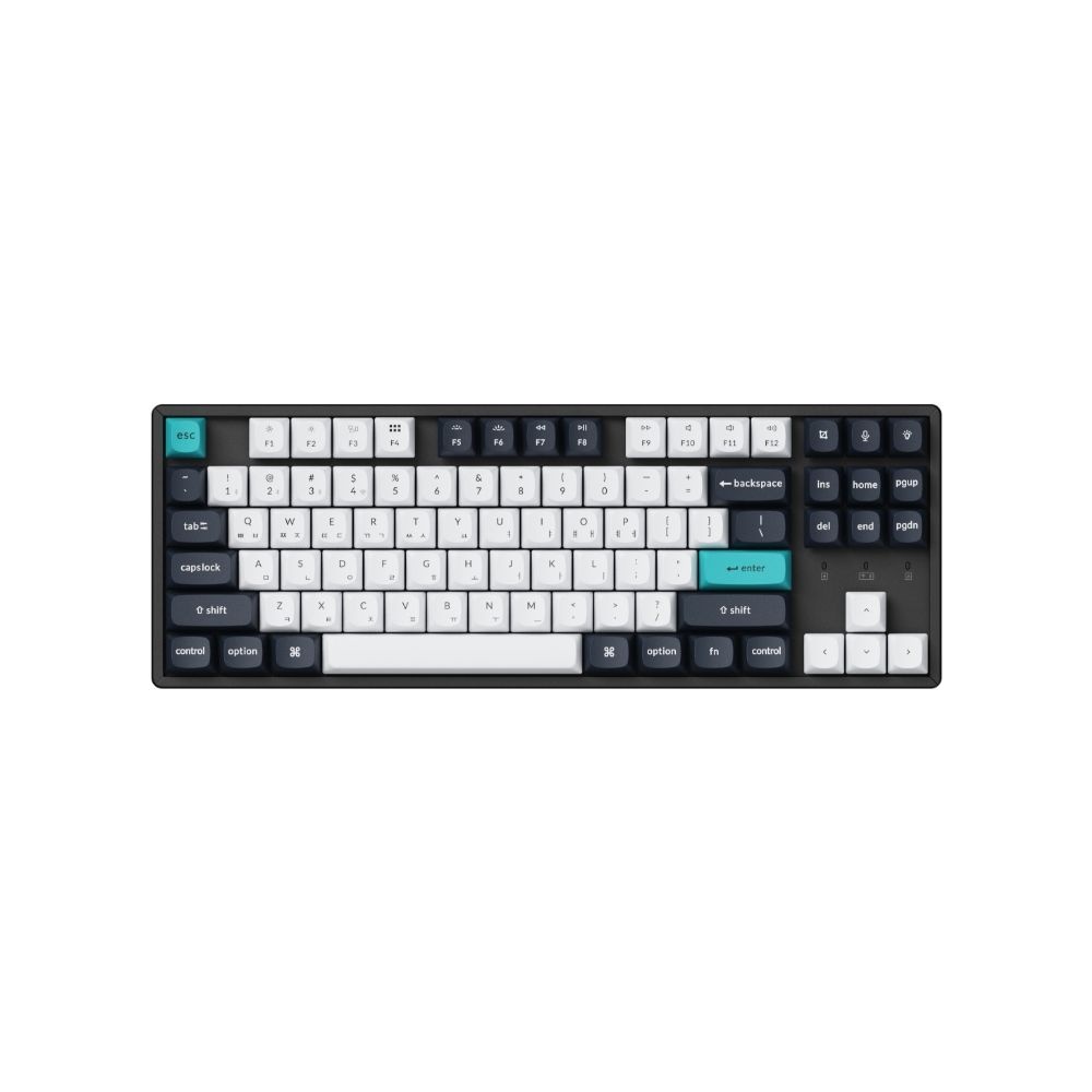 키크론 [임직원전용]키크론 K8 PRO MAX 카본블랙 RGB 핫스왑 저소음바나나축 텐키리스 무선 기계식 키보드