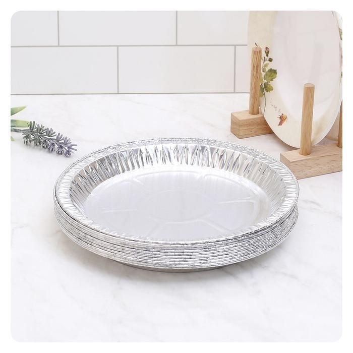 [패션플러스][주식회사 브이와이][JHQS77KK_4B]23cm 실속형 은박접시 은박10개입/5매 (27155930A)