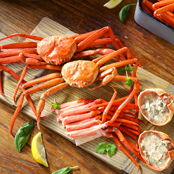 우리집식품 [하프클럽]울진 자숙 홍게 5미 (2kg / 자숙 후 1.4kg 이상)