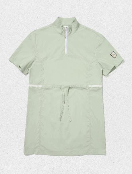 <매장정품> 피파1904 FIFA1904 FIFA 1904 스트레치 스탠카라 드레스 그린 FF42OP11W720 1440147