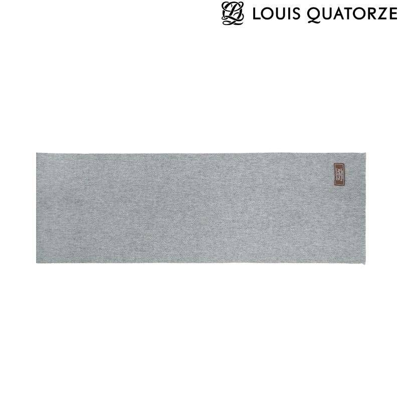 <매장정품> 루이까또즈 (1DMC720GY) 니트 캐시미어 머플러 포시즌캐시미어 그레이 113306