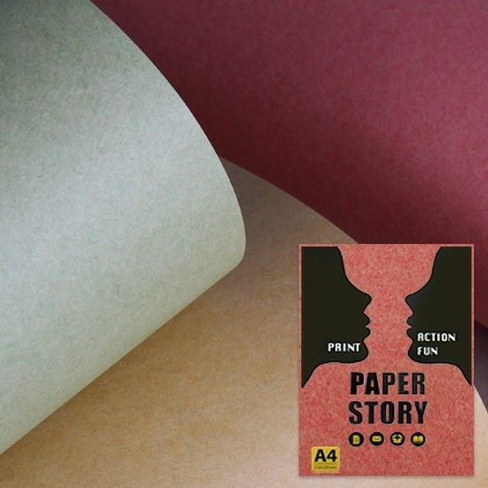 기타(ECT.) A4 퍼스트빈티지 120g 10장입 210x297mm/색지/색상지