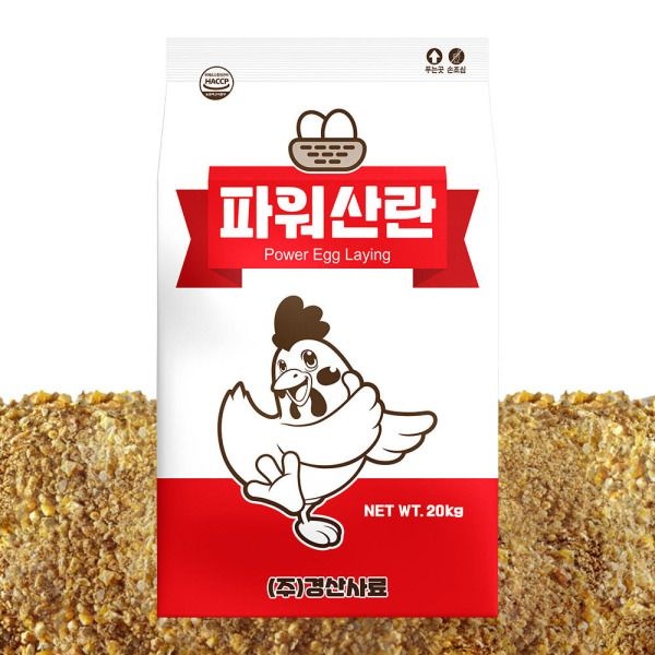 닭사료 닭모이 파워 산란사료 20kg 산란계