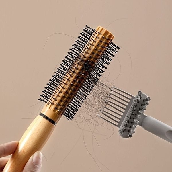 빗청소방법 키보드빗청소솔 욕실 빗청소스틱 와이드갈퀴 듀열헤드 빗세척브러쉬 탁월한