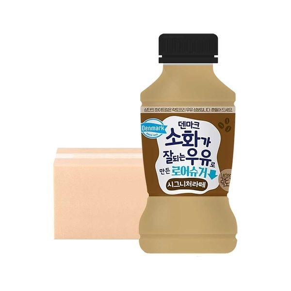 동원 덴마크 소화가 잘되는 우유로 만든 로어슈거 시그니처라떼 350ml 20입