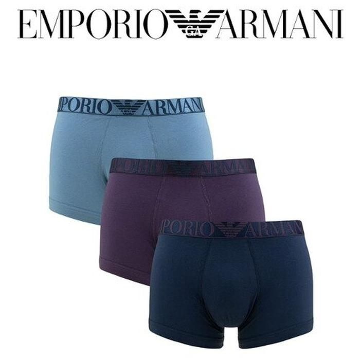 엠포리오알마니 / feelinner(병행수입) [엠포리오아르마니]STRETCH COTTON 로고밴딩 드로즈 4F726 75936