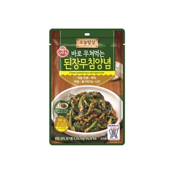 [패션플러스][주식회사 브이와이][JH43188Q_52EC]오뚜기 바로 바로무쳐먹는 된장무침양념90g (30782248A)