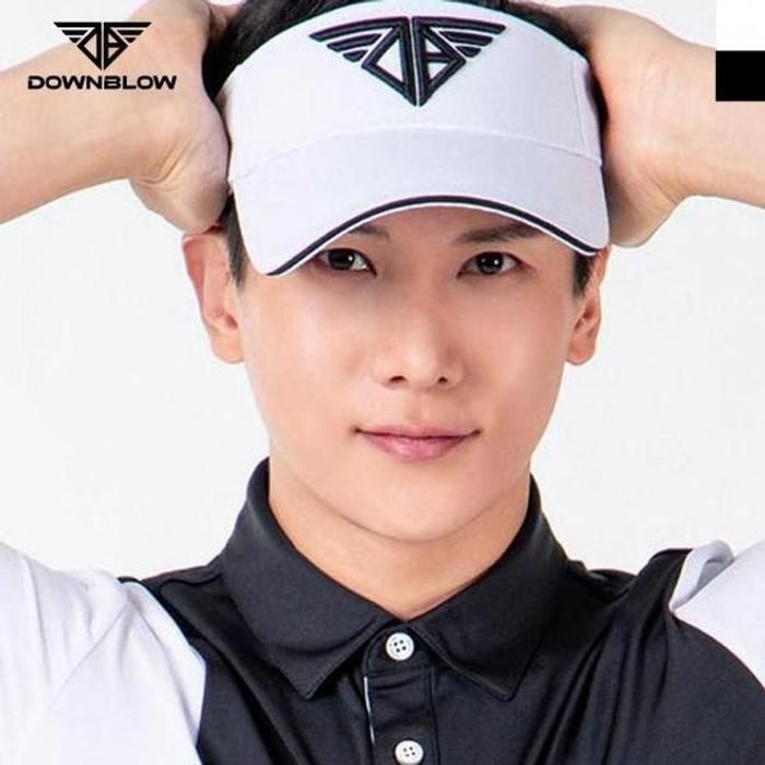 [패션플러스][주식회사 브이와이][JHQP2448_53DC]남자모자 남자골프썬캡모자 블로우-DB7002 (32230601A)