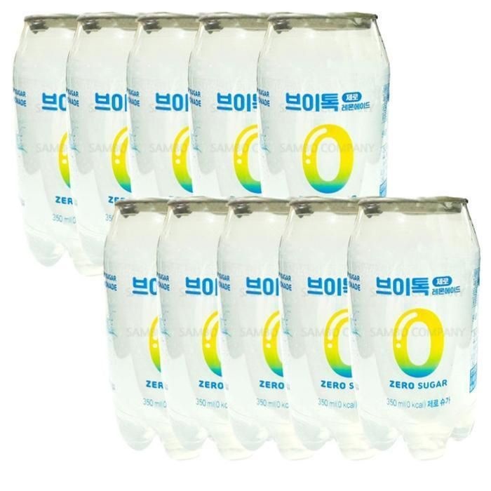 [패션플러스][주식회사 브이와이][JHMQ68U4_52EQ]탄산음료 제로레몬에이드(350ml) 10개 (30774828A)