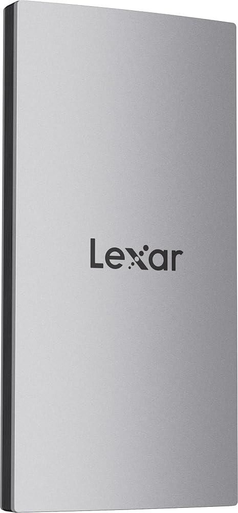 [해외] Lexar 2TB ES3 외장 SSD, 최대 1050MB/s 읽기, 스토리지 확장, USB-C 스마트폰, 아이폰 15/16, PC, 맥, 태블릿과 호환, 매끄럽고